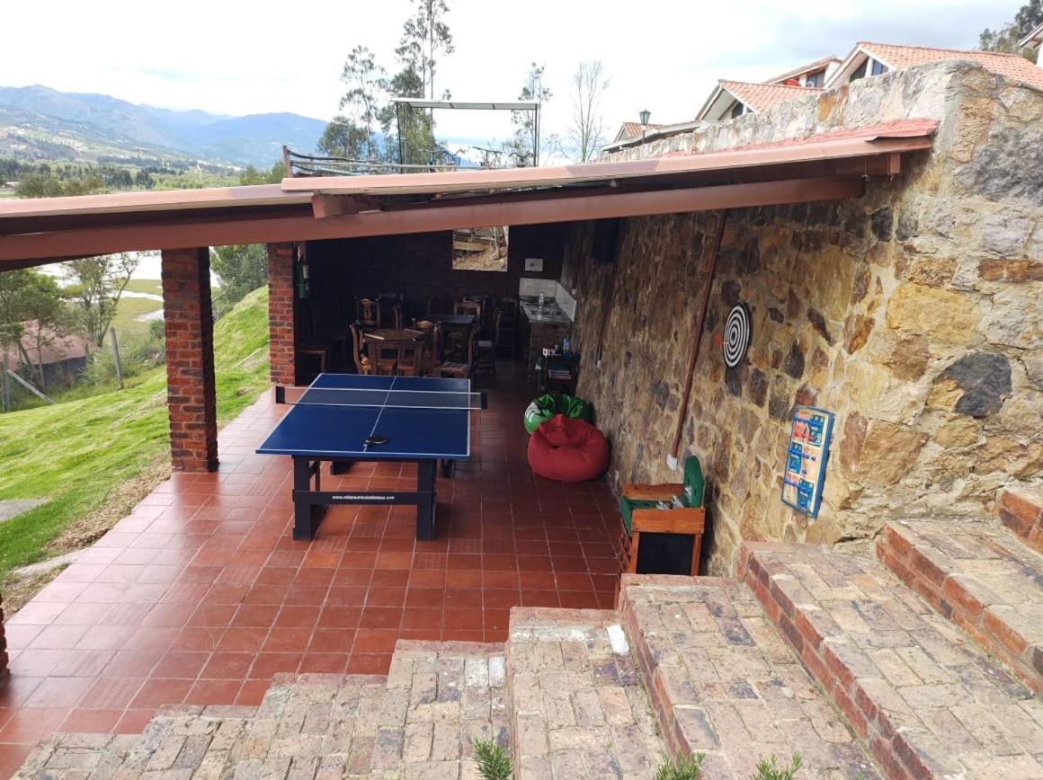 Hotel Cabanas San Cayetano Paipa Exterior foto