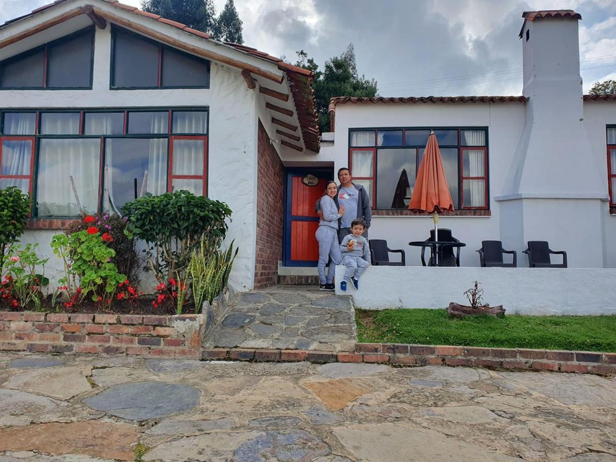 Hotel Cabanas San Cayetano Paipa Exterior foto