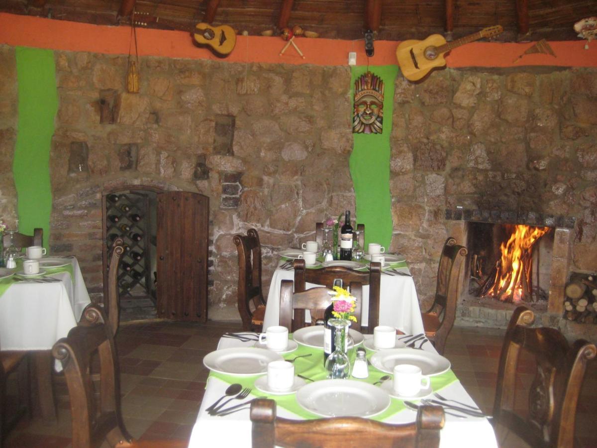 Hotel Cabanas San Cayetano Paipa Exterior foto